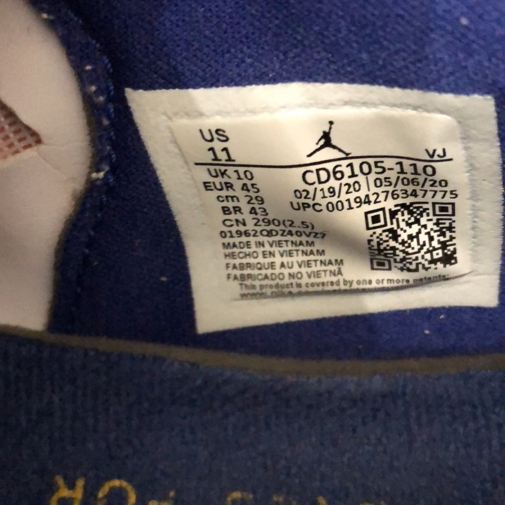 NIKE AIR JORDAN MAX 200 RUNNING SNEAKERS MENS SIZE 11 - Picture 6 of 16